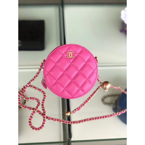 Borsa Chanel Original mini in montone AS1449 rosa