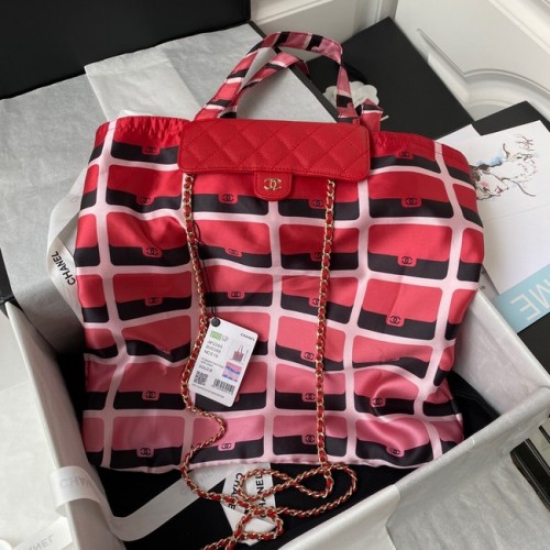 Chanel BORSA SHOPPING AP2095 rossa