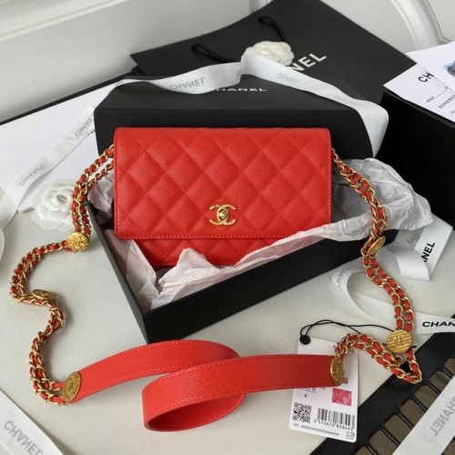 Chanel BORSA PATTA PICCOLA AP2840 rosso