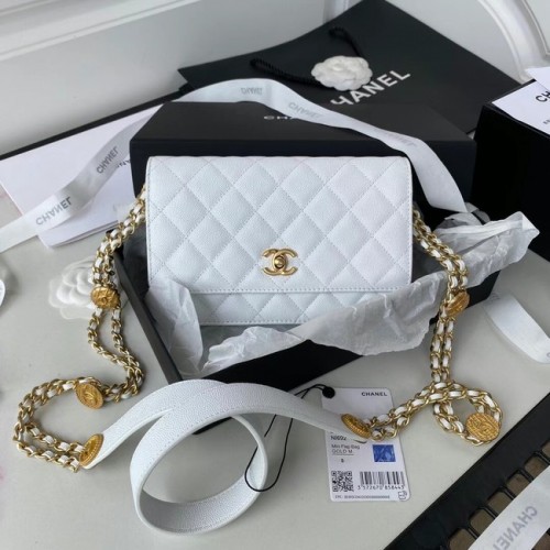 Chanel BORSA PATTA PICCOLA AP2840 bianca
