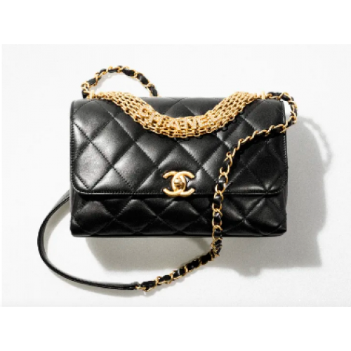 Chanel BORSA PATTA PICCOLA AS3241 nera