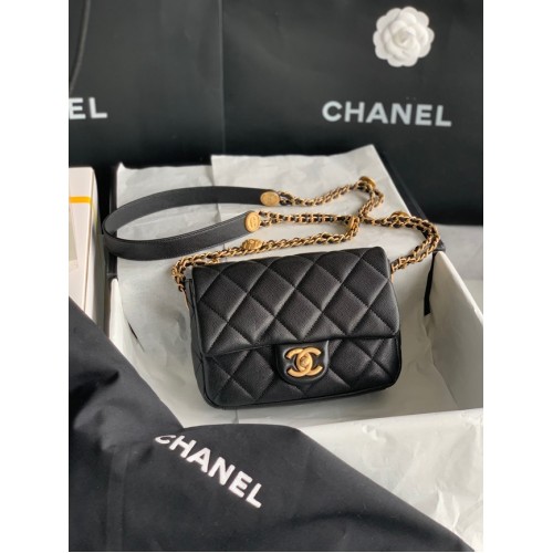 Chanel BORSA PATTA PICCOLA AS3369 nera