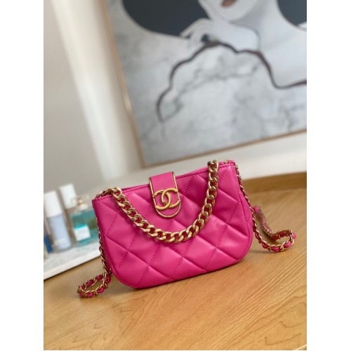 Chanel BORSA HOBO PICCOLA AS3475 Fucsia