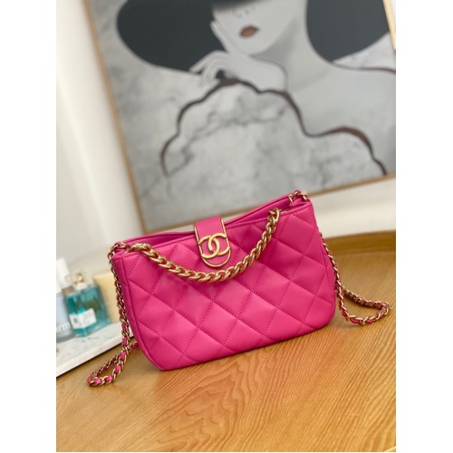 Chanel BORSA HOBO PICCOLA AS3476 Fucsia