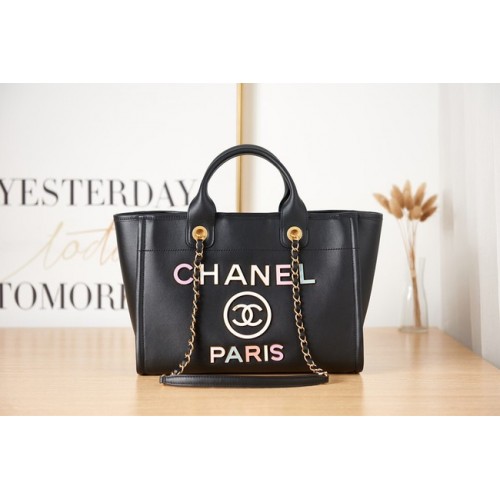 Chanel BORSA SHOPPING PICCOLA AS3257 nera