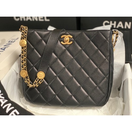 Chanel BORSA SHOPPING PICCOLA AS3400 nera