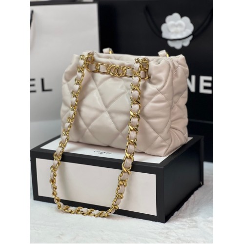 Chanel BORSA SHOPPING PICCOLA AS3502 Beige