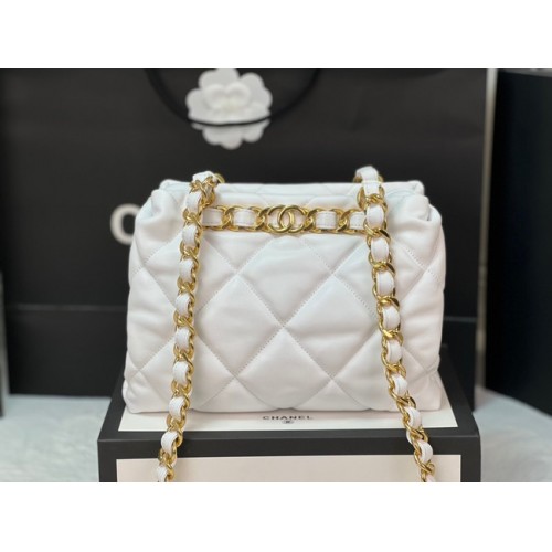 Chanel BORSA SHOPPING PICCOLA AS3502 BIANCO