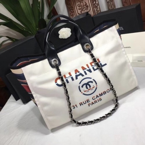Borsa Shopping Chanel 66941 Bianca