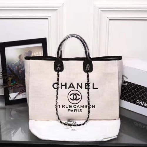 Borsa Chanel Shopping A66941 Bianca