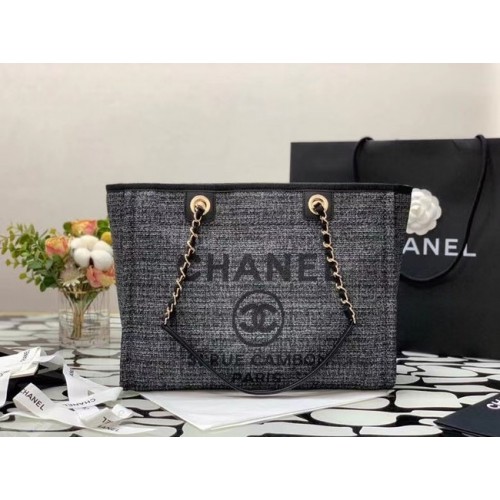 Borsa shopping Chanel MM A67001 nera