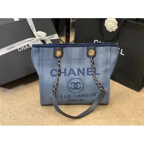 Borsa a tracolla Chanel A66942 blu