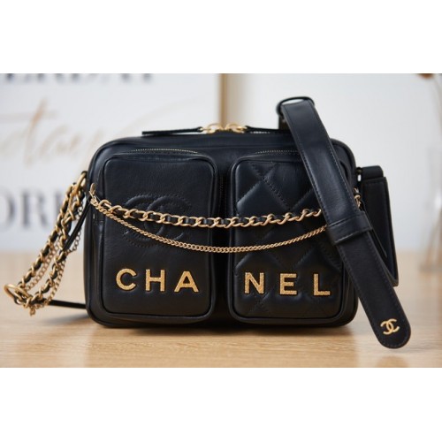 Borse a spalla Chanel AS2924 nere