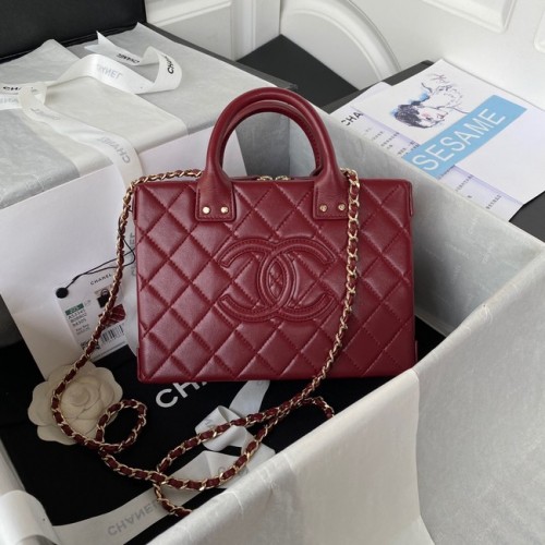 Chanel VANITY CASE AS3345 Borgogna