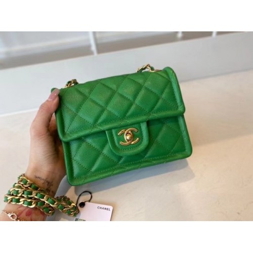 Borsa a tracolla Chanel AS2356 verde