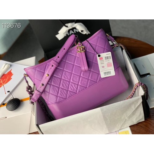 Chanel gabrielle borsa hobo A93824 Lavanda