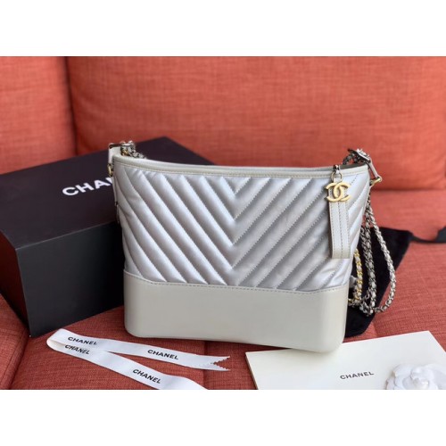 Chanel gabrielle borsa hobo A93824 celeste