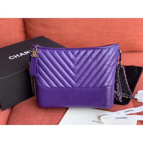 Chanel gabrielle borsa hobo A93824 viola