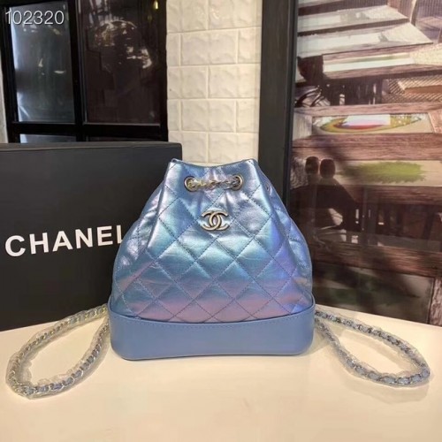 Chanel gabrielle piccolo zaino A94485 blu