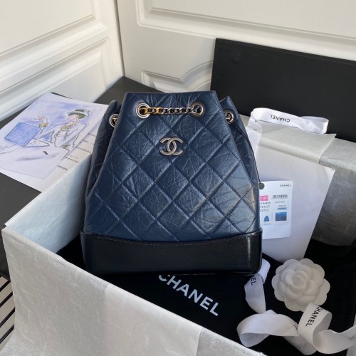 Chanel gabrielle piccolo zaino A94485 blu
