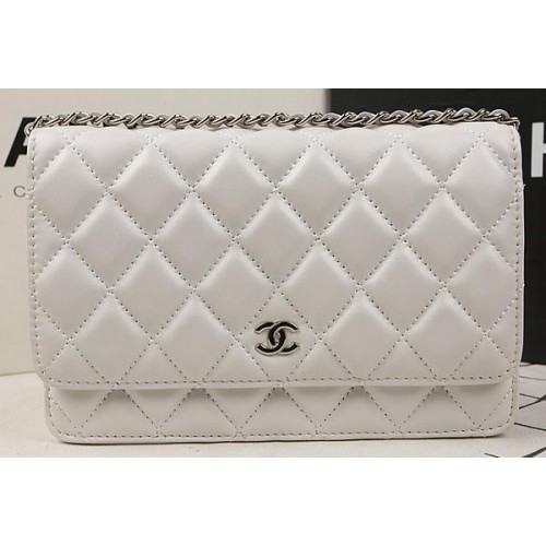 Chanel mini Flap Bag Pelle di montone originale A33814 OffWhite