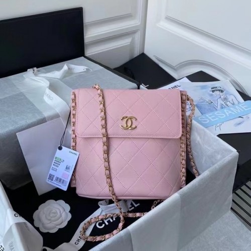 Borsa hobo piccola Chanel AS2543 AS2542 rosa