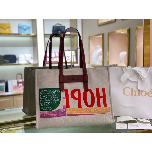 Chloe Panno pelle 6C011 marrone