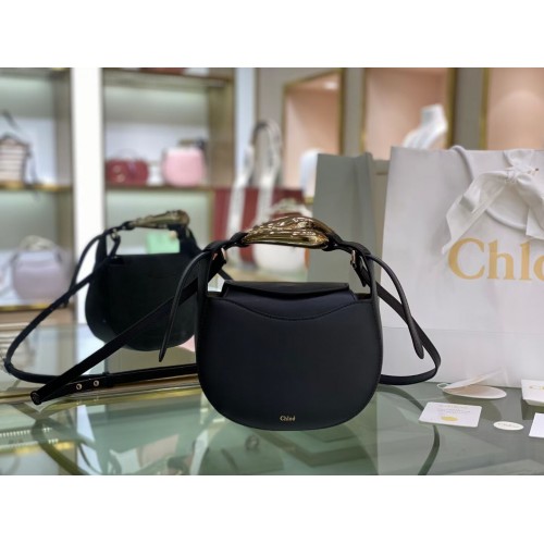 Borsa Chloe Original in pelle di vitello 3S1350 nera