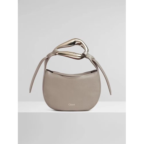 Borsa Chloe Original in pelle di vitello 3S1350 grigia