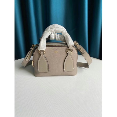 Borsa Chloe Original in pelle di vitello 6C081 grigia