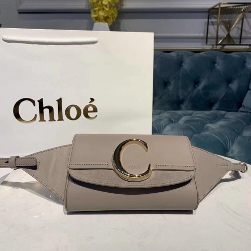 Marsupio Chloe Original in pelle 3S036 grigio