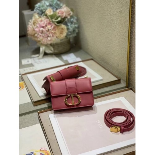 BORSA DIOR 30 MONTAIGNE Mini M9204U in pelle di vitello rosa