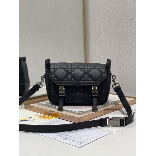 BORSA BOBBY DIOR pelle 6619 nera