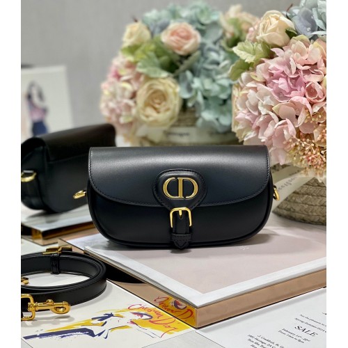 BORSA DIOR BOBBY EAST-WEST Box Vitello M9317S Nero