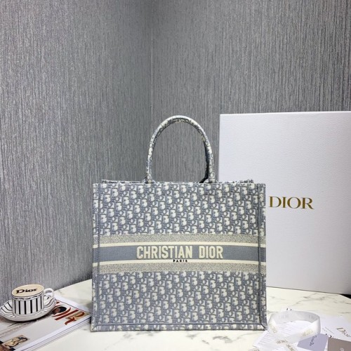 BORSA TOTE DIOR BOOK IN TELA RICAMATA C1286-6