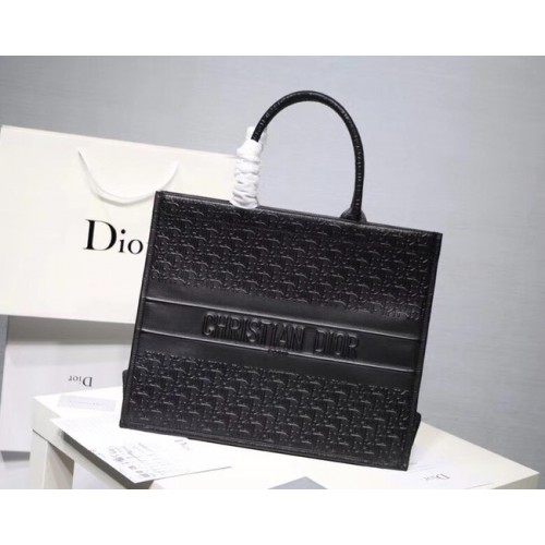 BORSA TOTE DIOR BOOK IN VITELLO MULTICOLORE M1286 nera