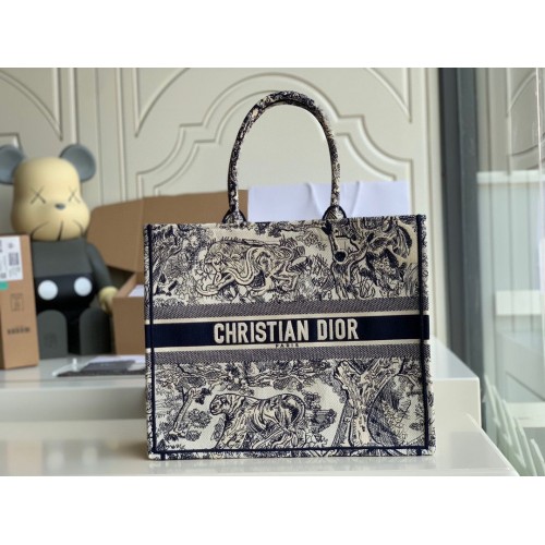 BORSA TOTE DIOR BOOK TOILE DE JOUY M1286ZT Nome personalizzato