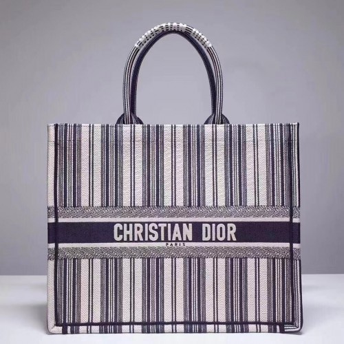 BORSA TOTE DIOR BOOK TOILE DE JOUY M1287ZT Blu