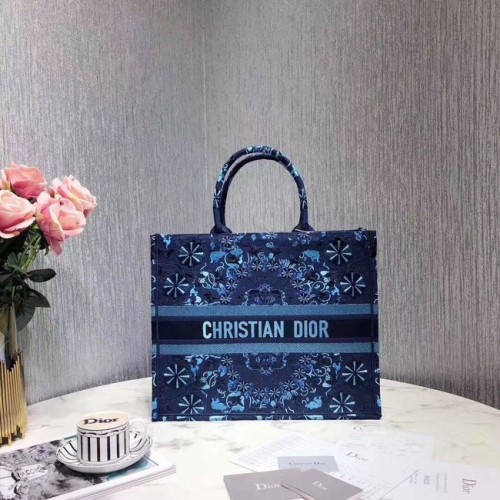BORSA TOTE DIOR BOOK VAN GEBORDUURD TELA M1286ZBE