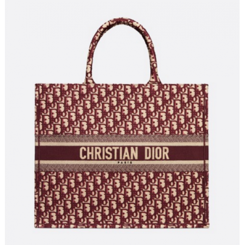 BORSA TOTE DIOR BOOK VAN KALFSLEER MET RELIEF M1286Z