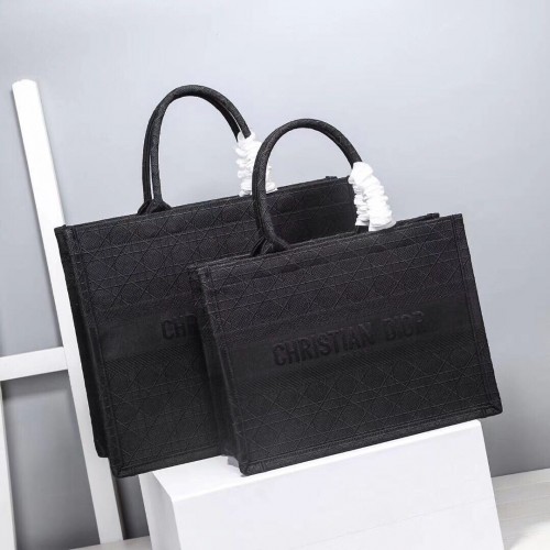 BORSA DIOR BOOK TOTE IN TELA RICAMATA C1287-19
