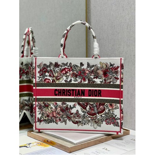 BORSA A LIBRO DIOR Ricamo C1211L-2