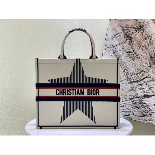 DIOR BOOK TOTE Ricamo multicolore M1297ZR-21