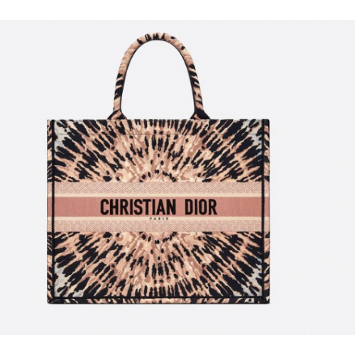 DIOR BOOK TOTE Cravatta multicolore Ricamo Dior M1286ZJA