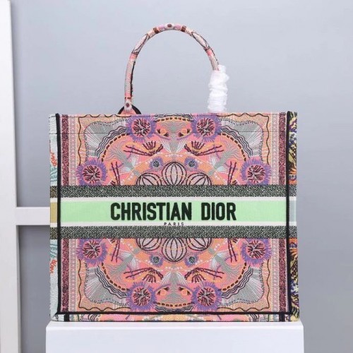 DIOR BOOK TOTE Cravatta multicolore Ricamo Dior M1286