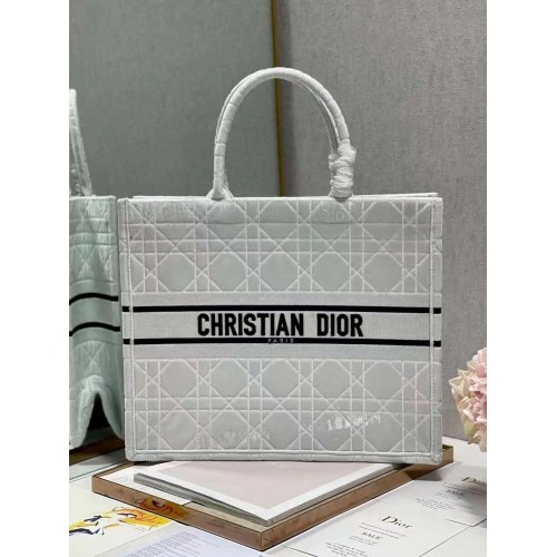 BORSA A LIBRO DIOR Velluto C1286-2 bianco