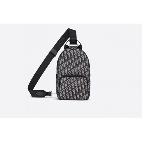 DIOR Ricamo Dior Oblique blu CN0130