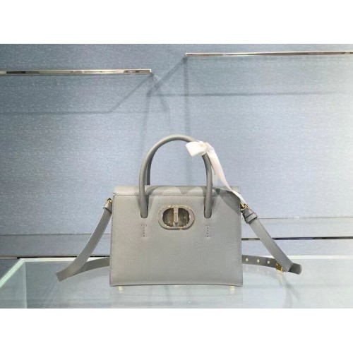 BORSA TOTE DIOR MEDIUM ST HONORE Pelle di vitello granulata M9321UMBA grigio