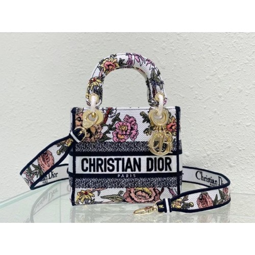 BORSA DIOR MINI LADY D-LITE Ricamo M0500BZ-1