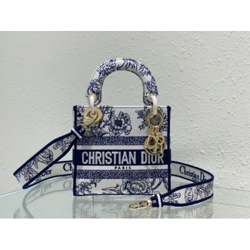 BORSA DIOR MINI LADY D-LITE Ricamo M0500BZ-2